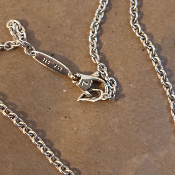 LAGOS Two-Tone Silver and Gold Necklace Caviar with Damonds *authentic* - Picture 11 of 16